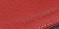 Fancil SA908 Portefeuille format italien en cuir - couleur Rouge