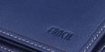 Fancil SA908 Portefeuille format italien en cuir - couleur Bleu