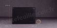 Fancil SA908 Portefeuille format italien en cuir - couleur Noir