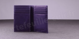 Porte-cartes Fancil Elegance SA907 Violet