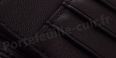 Fancil FA201 Portefeuille cuir de vachette Noir